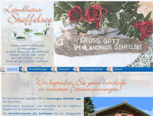 Tablet Screenshot of landhaus-staffelsee.de